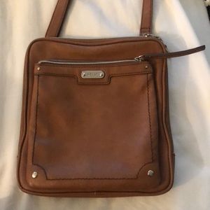 Brown crossbody purse